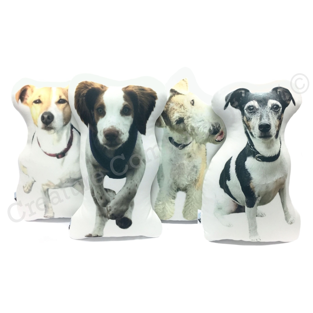 Personalised Pet Shaped Cushion, Single Sided