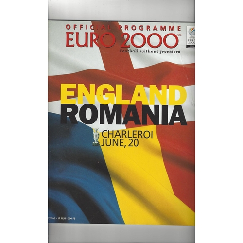 European Championship Football Programmes
