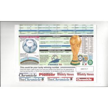 1998 World Cup Pack of 10 Various items