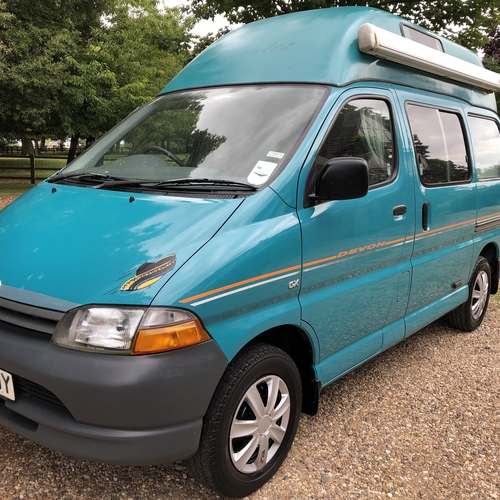 Devon Sunrise Acapulco Camper Van 2 Berth - 2001 Toyota Hiace 2.4D 74140 Miles