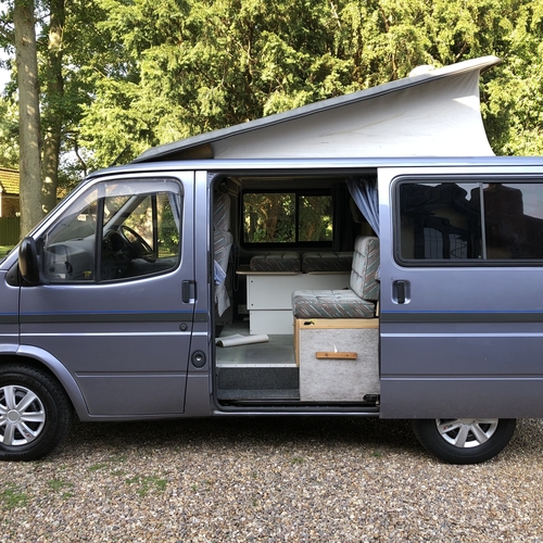JC Leisure Drake Camper Van 2 Berth Elevating - 2000(W) Ford Transit 2.5TD SWB