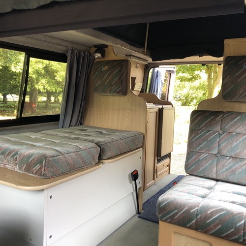 JC Leisure Drake Camper Van 2 Berth Elevating - 2000(W) Ford Transit 2.5TD SWB