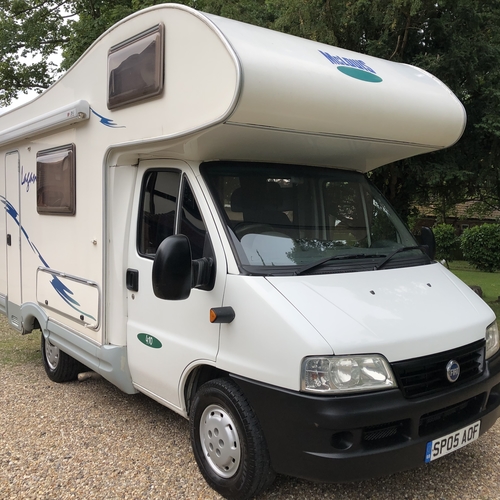McLouis Lagan 410 Motorhome 5 Berth - 2005 Fiat Ducato 2.0 JTD - Only 31676 miles