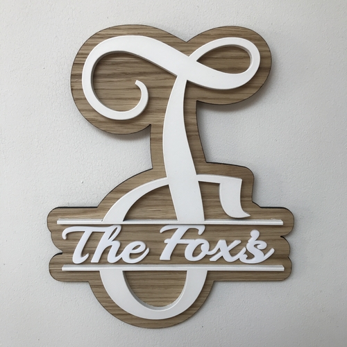 Family Name Monogram