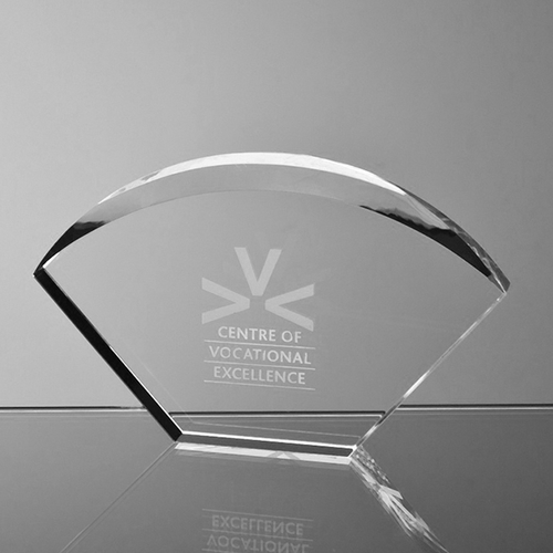Small Beveled Arch Award 17.5cm