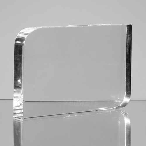 Small Curved Rectangular Award  8.5cm* 12cm