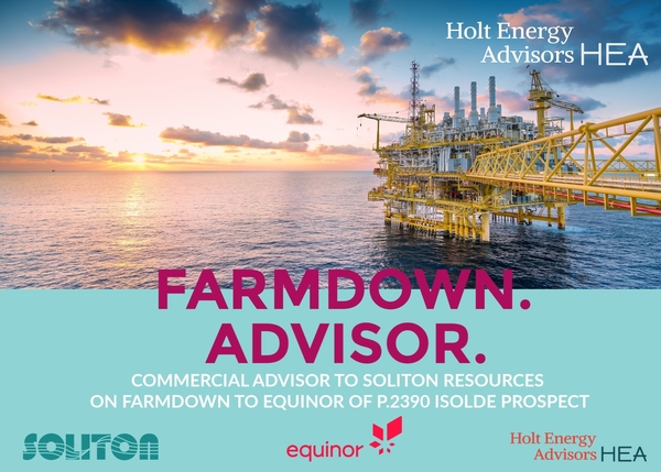 HEA Advises Soliton Resources on Isolde Farmout