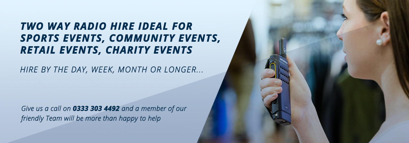 Two Way Radio hire