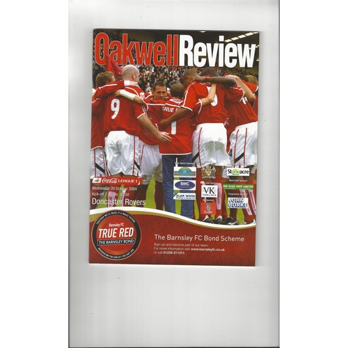 Doncaster Rovers Away Football Programmes