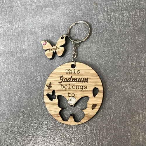 Godmother Keyring