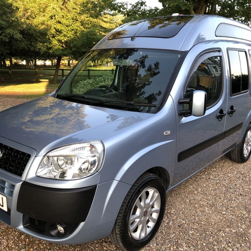 2008 Fiat Doblo Camper Van Micro 2 Berth 1.9 M-Jet Diesel - Solar/Leisure/240v