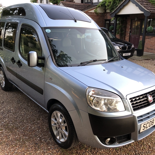 2008 Fiat Doblo Camper Van Micro 2 Berth 1.9 M-Jet Diesel - Solar/Leisure/240v