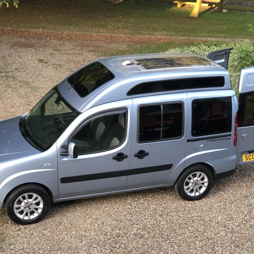 2008 Fiat Doblo Camper Van Micro 2 Berth 1.9 M-Jet Diesel - Solar/Leisure/240v