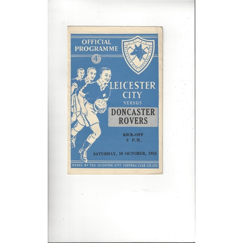 Leicester City Home Football Programmes