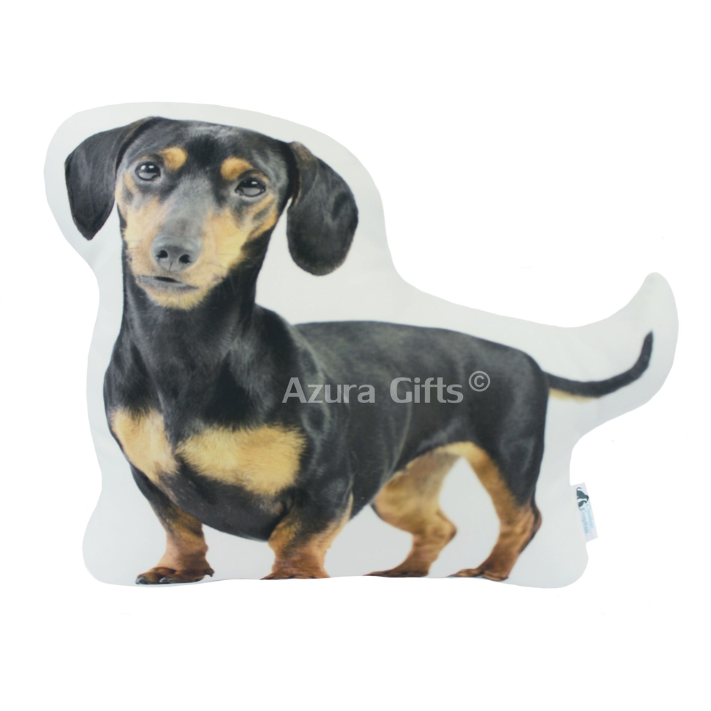 Dachshund Shaped Dog Cushion