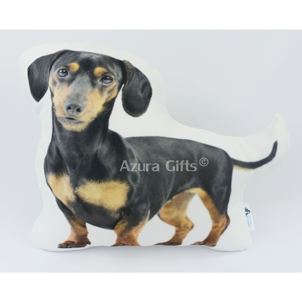 Dachshund Shaped Dog Cushion