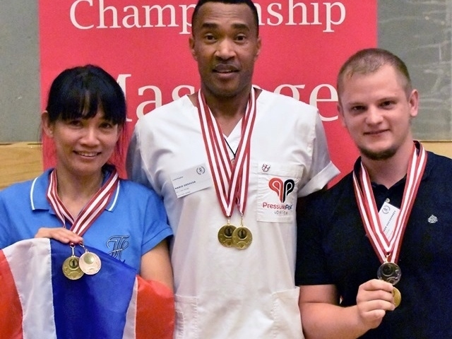 The World Championship of Massage 2019 in Denmark & The UK National Championship 2018