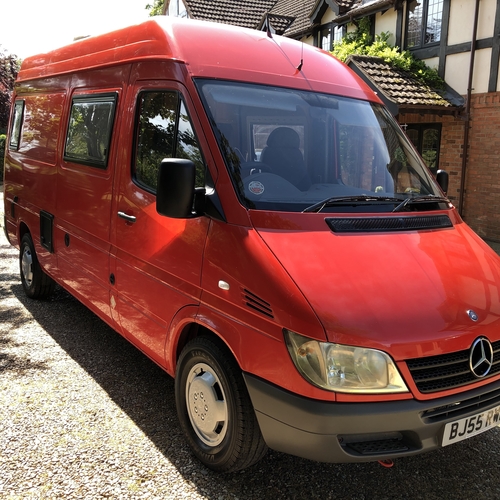 Mercedes Sprinter Camper Van 4 Berth Fixed Bed PRO conversion 2005(55)reg
