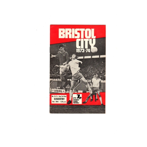 Bristol City Home Football Programmes