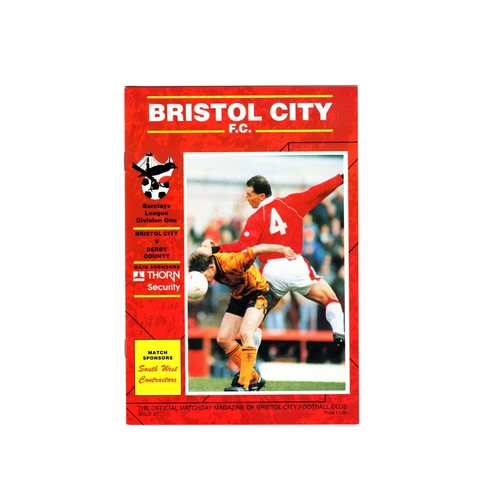 Bristol City Home Football Programmes