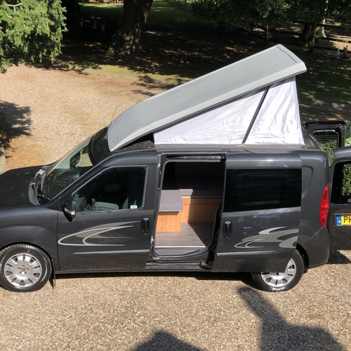 2011 (61)reg Fiat Doblo 16v SX Multijet Micro Camper Van 2 Berth - 41072 Miles