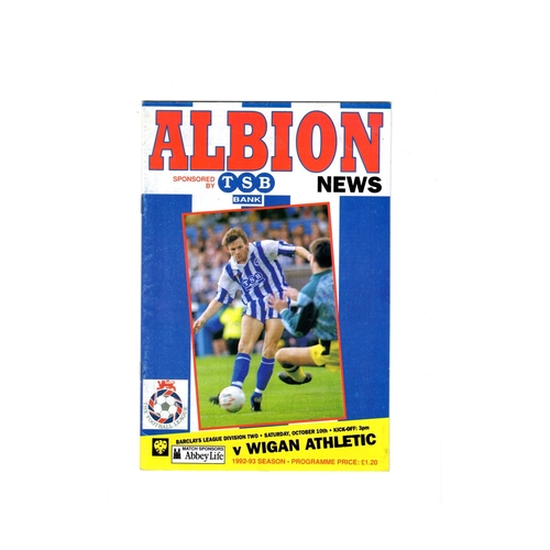 Brighton & Hove Albion Home Football Programmes