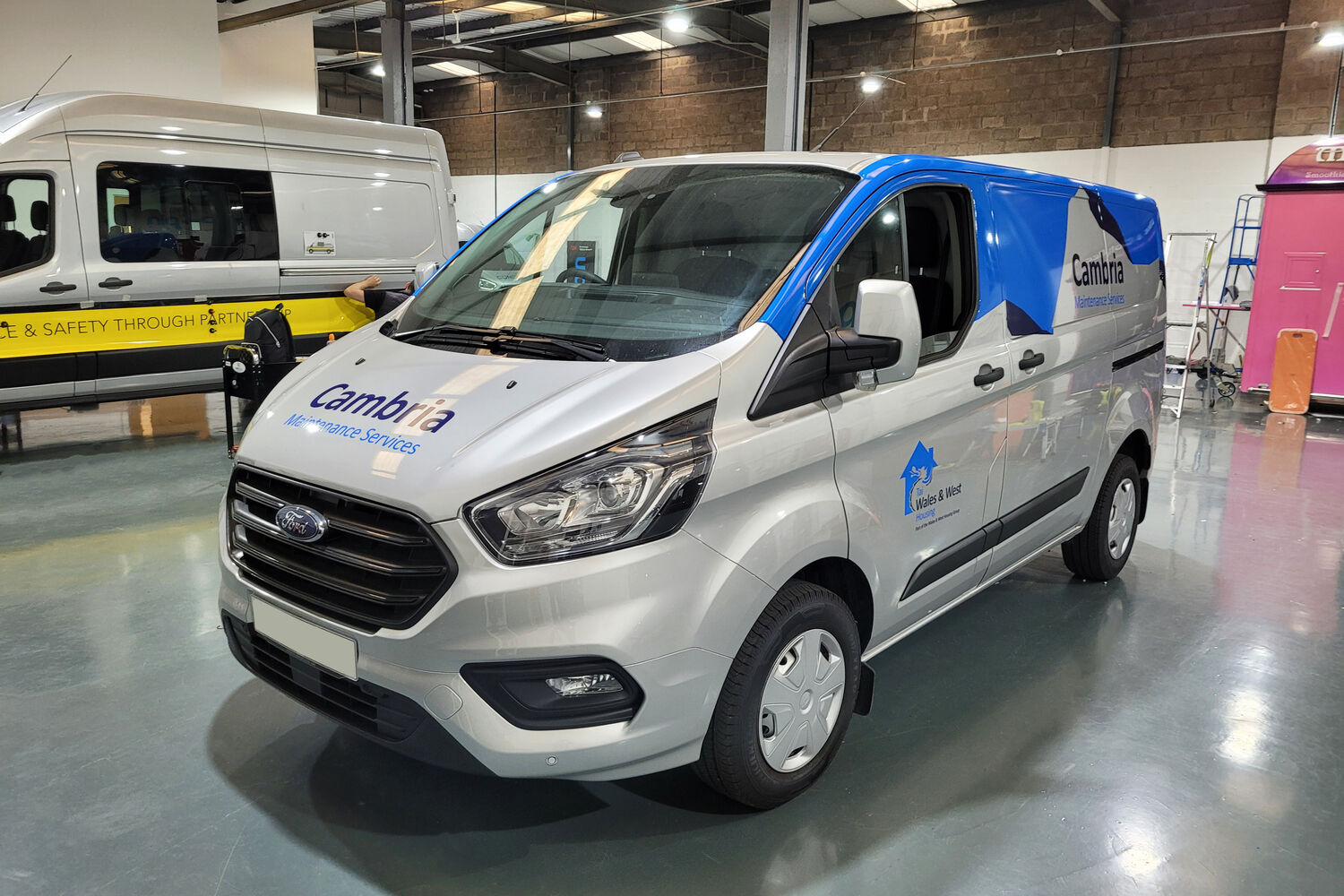 Cambria Maintenance - 23x Ford Transit Custom