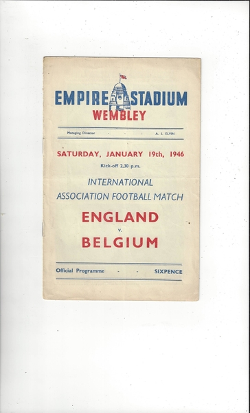 Latest Football Programmes Listed today