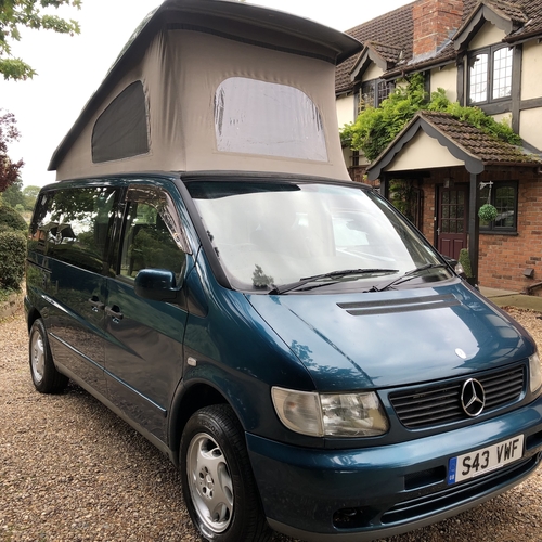 Mercedes Vito Camper Van WELLHOUSE LEISURE Conversion 4 Berth 2.3 RARE AUTOMATIC
