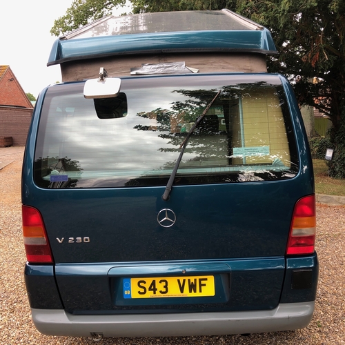 Mercedes Vito Camper Van WELLHOUSE LEISURE Conversion 4 Berth 2.3 RARE AUTOMATIC