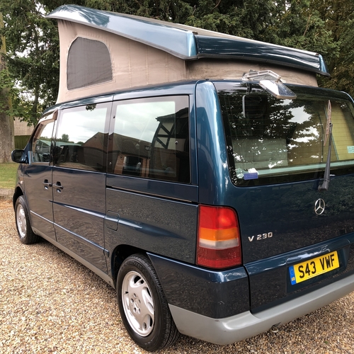 Mercedes Vito Camper Van WELLHOUSE LEISURE Conversion 4 Berth 2.3 RARE AUTOMATIC