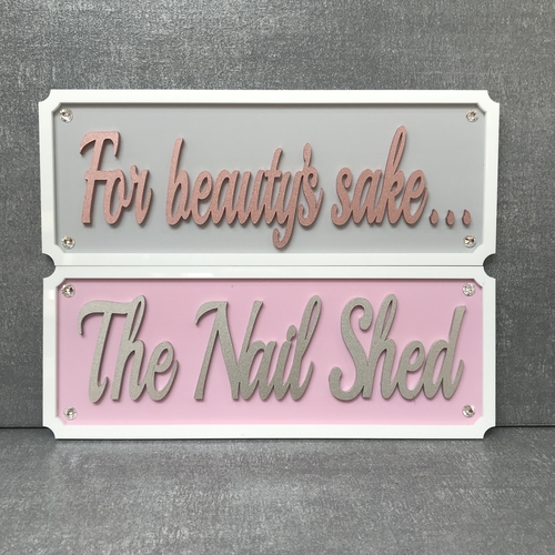 Salon / Door Sign