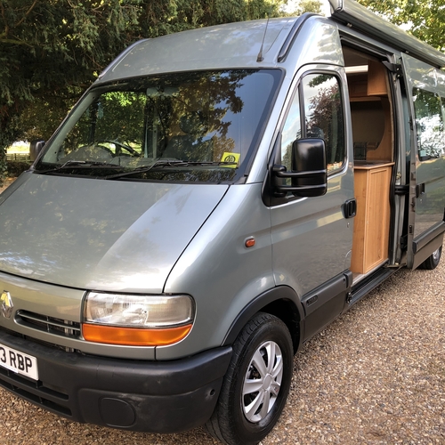 Renault Master T35 LWB 2.5D Camper Van PRO Conversion Rear U Shape Lounge