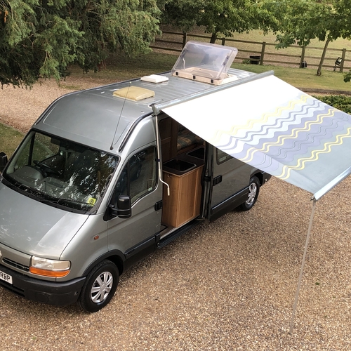 Renault Master T35 LWB 2.5D Camper Van PRO Conversion Rear U Shape Lounge