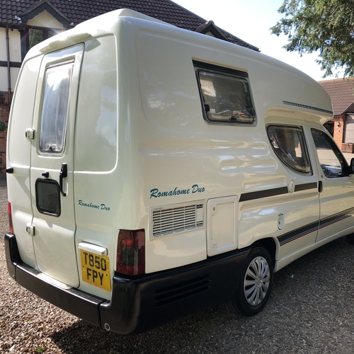 Romahome Duo Camper Van Motorhome 1.9D 1999 (T)reg - 1 Owner for last 16 years!