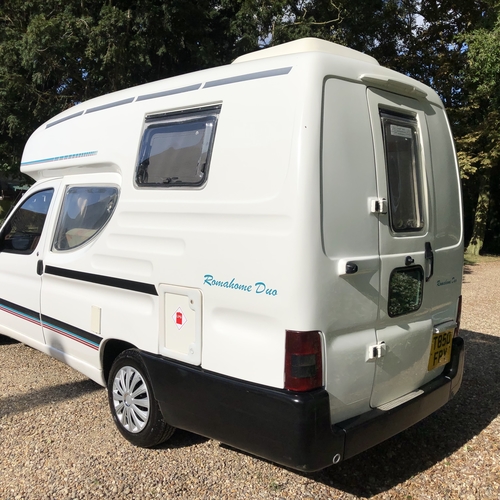 Romahome Duo Camper Van Motorhome 1.9D 1999 (T)reg - 1 Owner for last 16 years!
