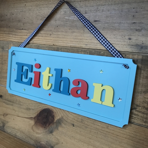 Large Children’s door plaque