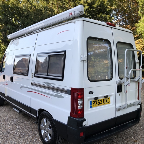2003 (53)reg Citroen Relay TD HDi LWB Camper Van 2 Berth Bailey Specification