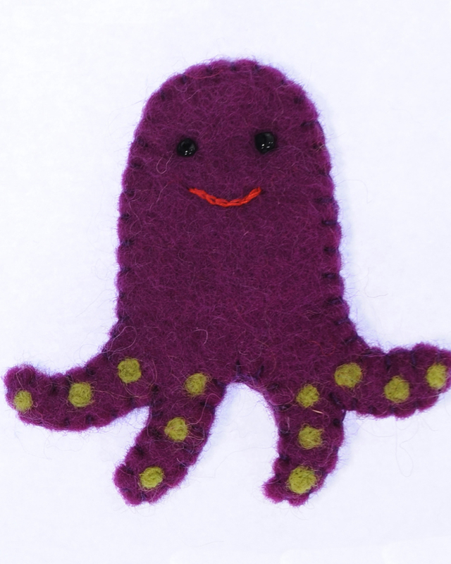 OCTOPUS Finger Puppet