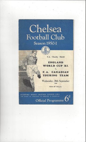 Latest Football Programmes Listed today