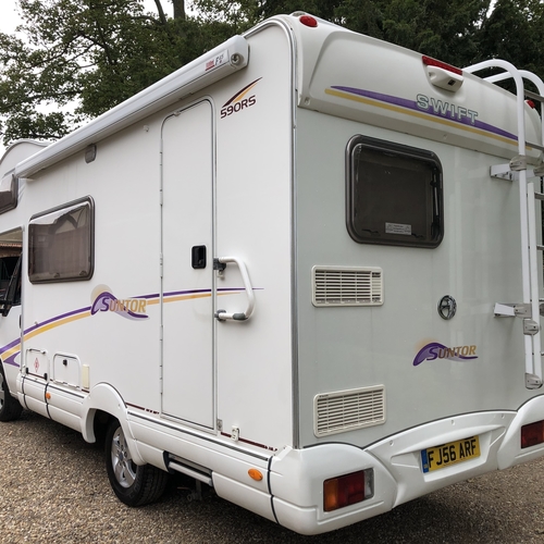 2006 Swift Sundance 590 RS Motorhome 5 Berth Fiat Ducato 2.3 JTD - 25582 Miles