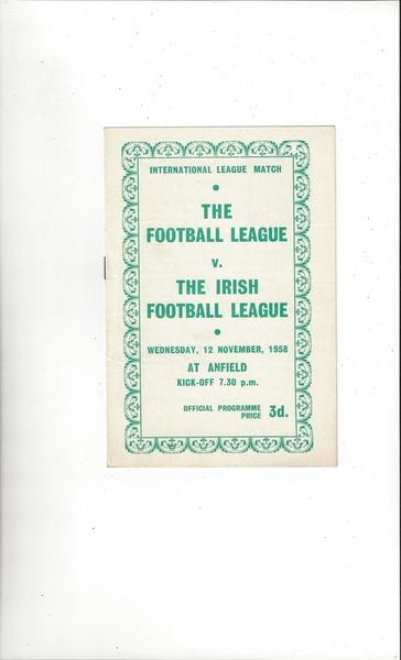 More Football Programmes listed today