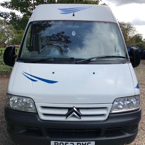 2002 (52)reg Citroen Relay TD HDi LWB Camper Van 2 Berth FIXED BED - 64455 Miles