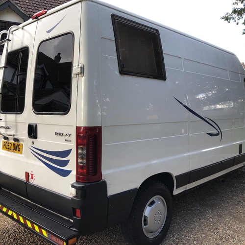 2002 (52)reg Citroen Relay TD HDi LWB Camper Van 2 Berth FIXED BED - 64455 Miles