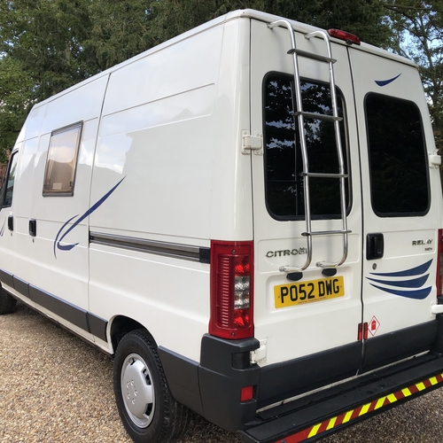 2002 (52)reg Citroen Relay TD HDi LWB Camper Van 2 Berth FIXED BED - 64455 Miles