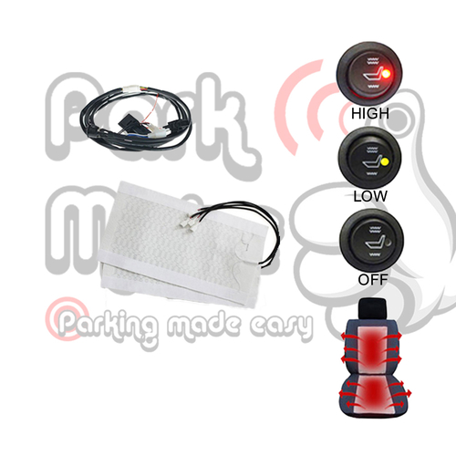 Drivers Heated Car Seat Pad Kit Park Mate PM10