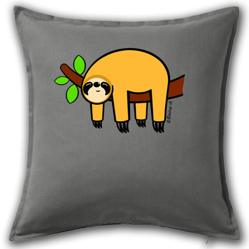 'Orange Sloth' Cushion