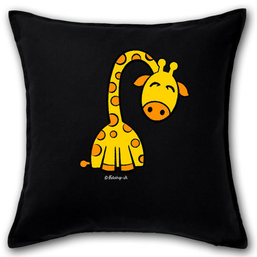 'Sleepy Giraffe' Cushion