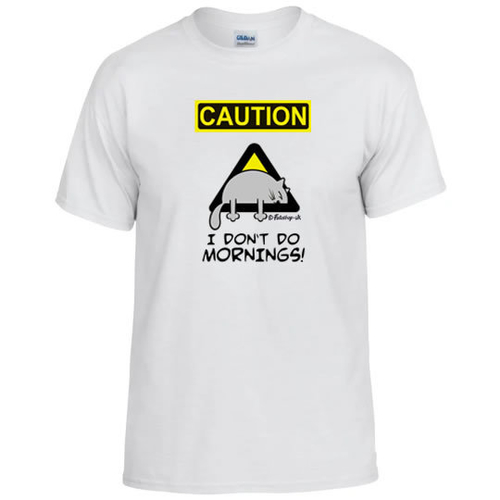 'Morning Cat' Adults Tee