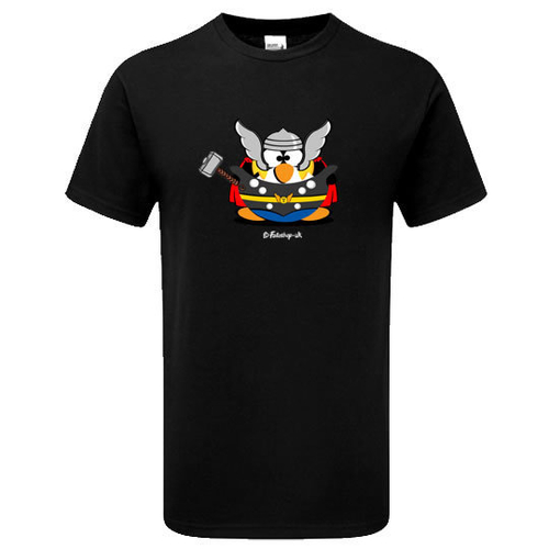 'Fat Thor Penguin' Adults Tee